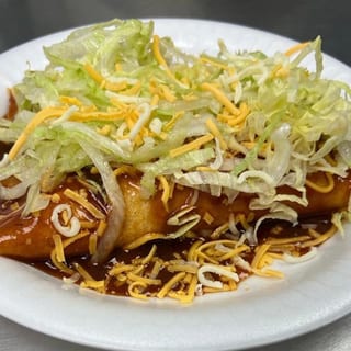 (2)Shredded Beef Enchiladas