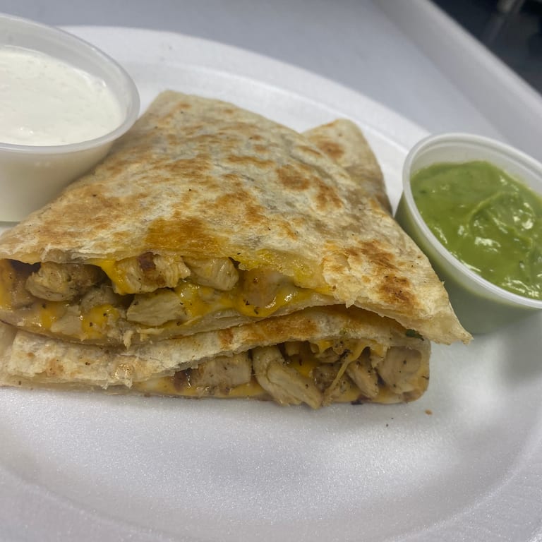 Indulge in Our Quesadilla