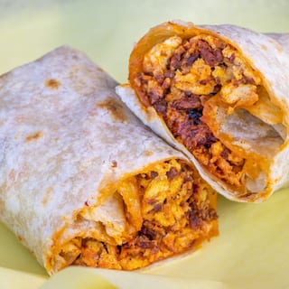 Chorizo Breakfast Burrito