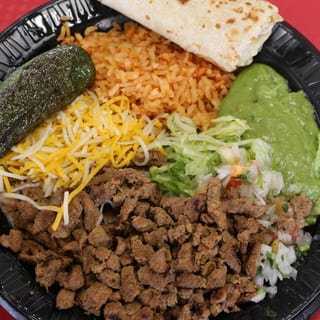 #10 Carne Asada Plate Combo