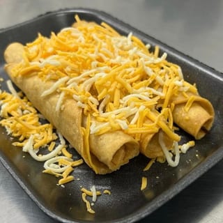 #2 3 Rolled Tacos with Cheese